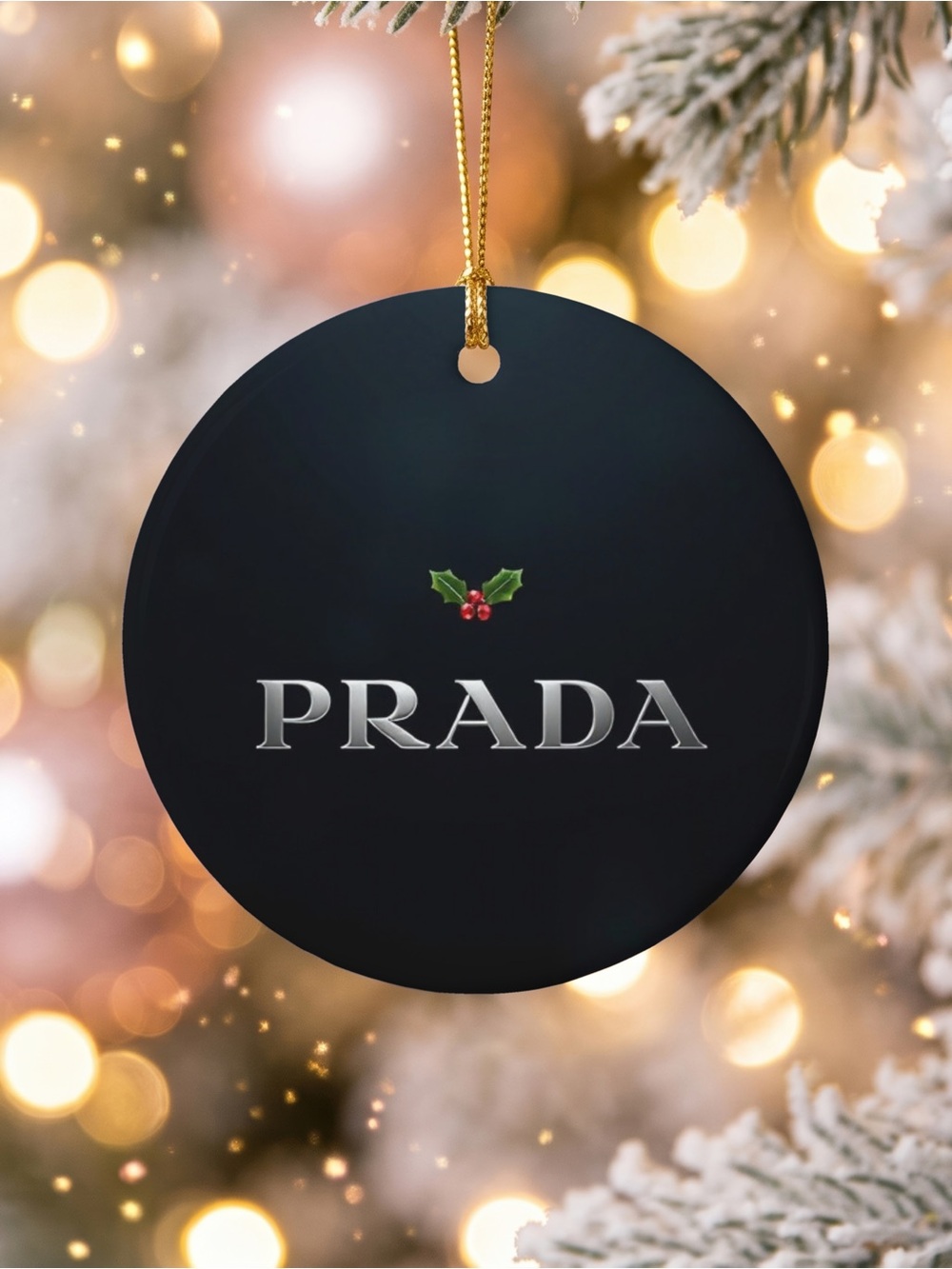 HANDMADE FASHION Ceramic Christmas Ornament